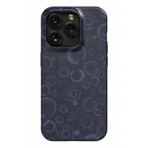 Gallifreyan Text Pattern Phone Case